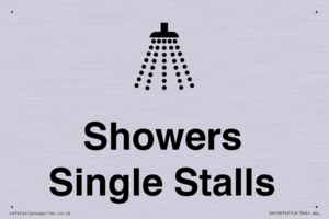 Showers with Single Stalls